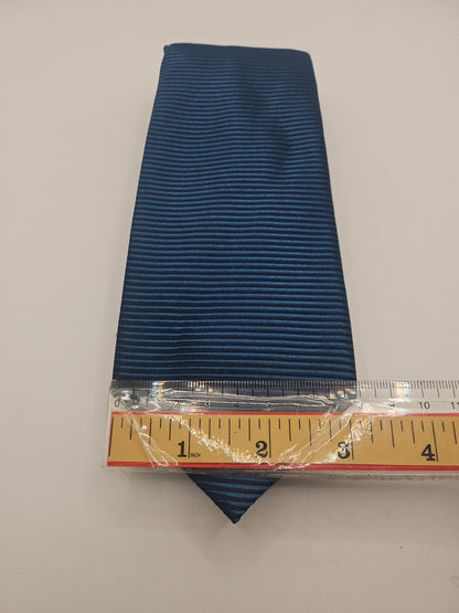 Hawes & Curtis Petrol blue Stripe Mens Silk Tie Wedding Formal Neck Tie BX12