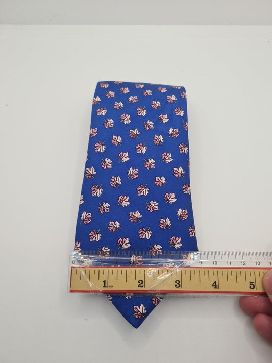 Hilditch & Key Blue Flower Mens Silk Tie Classic Designer Necktie Formal Vintage Mens Tie UK BX6