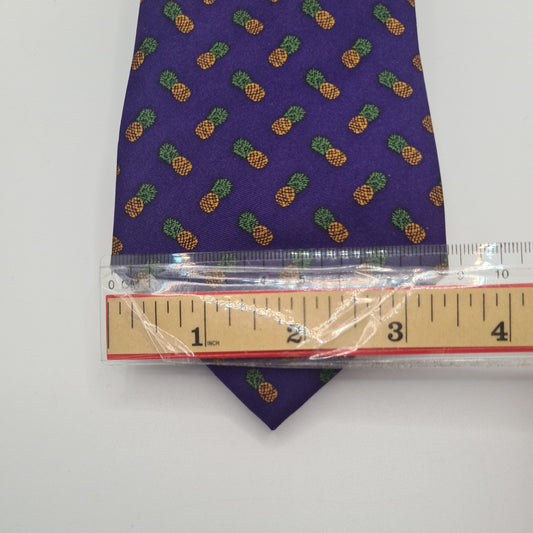 Michelson's Pinnaple Mens Silk Tie Classic Designer Necktie Formal Business Vintage Mens Tie UK BX8