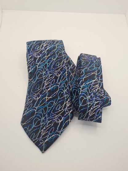 Richard james Saville Row Mens Silk Tie Classic Designer Necktie Formal Vintage Mens Tie UK BX9