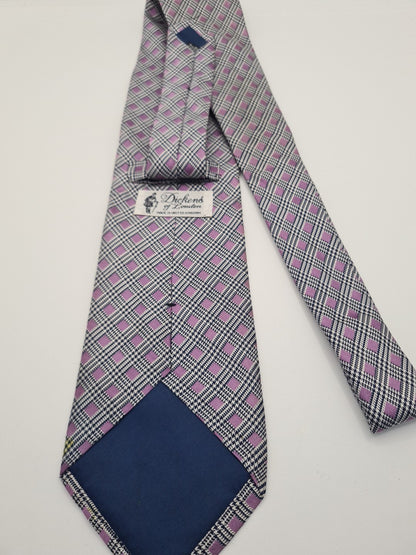 Alternative Crow Tie | Reworked Vintage Mens Tie UK | Statement Novelty BX11