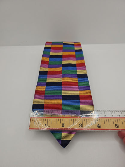 Bright retro Pattern Woven Mens Silk Tie Wedding Formal Neck Tie BX18