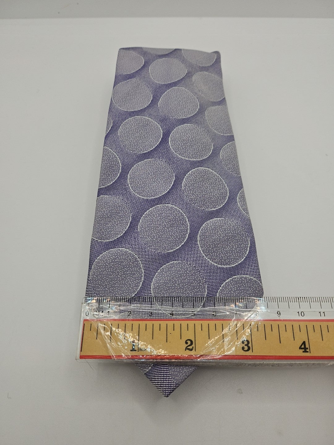 Altea Retro Lilac large Circle Design Mens Silk Tie Wedding Formal Neck Tie BX18