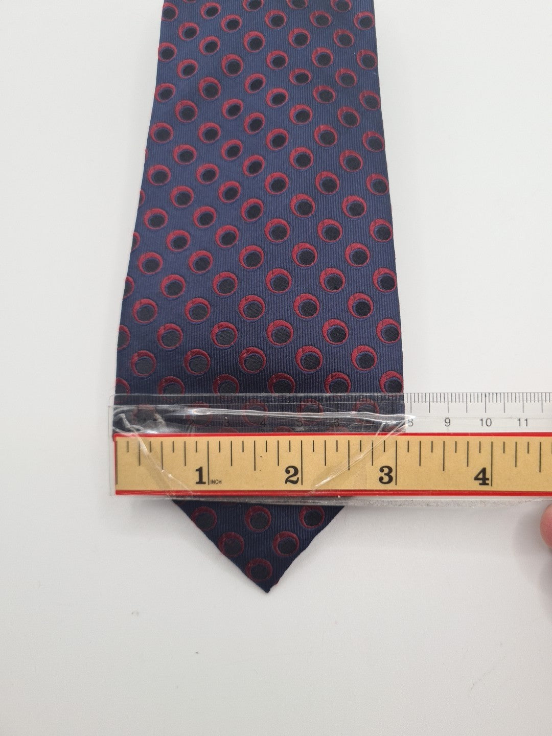 Chester Barrie Blue Circle Pattern Mens Silk Tie Classic Designer Necktie Vintage Mens Tie UK BX12