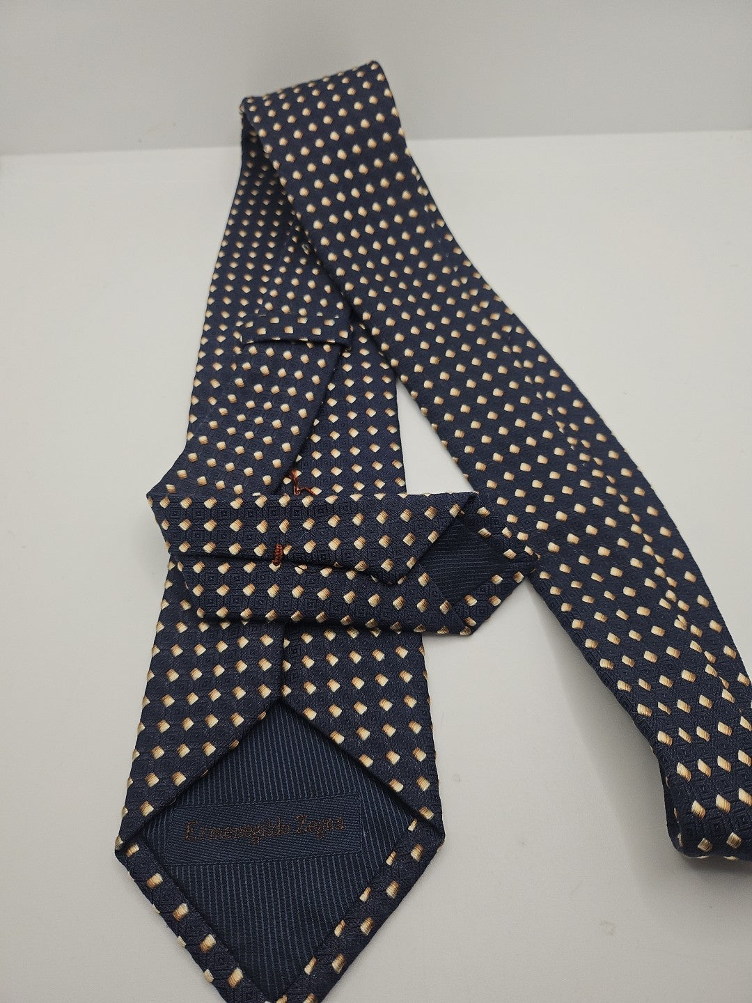 Ermenegildo Zegna retro Geometric Mens Silk Tie Wedding Formal Neck Tie BX18