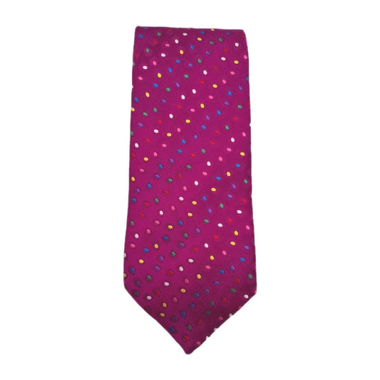 Charles Tyrwhitt Purple Wedding Mens Silk Tie Classic Designer Necktie Vintage Mens Tie UK BX13