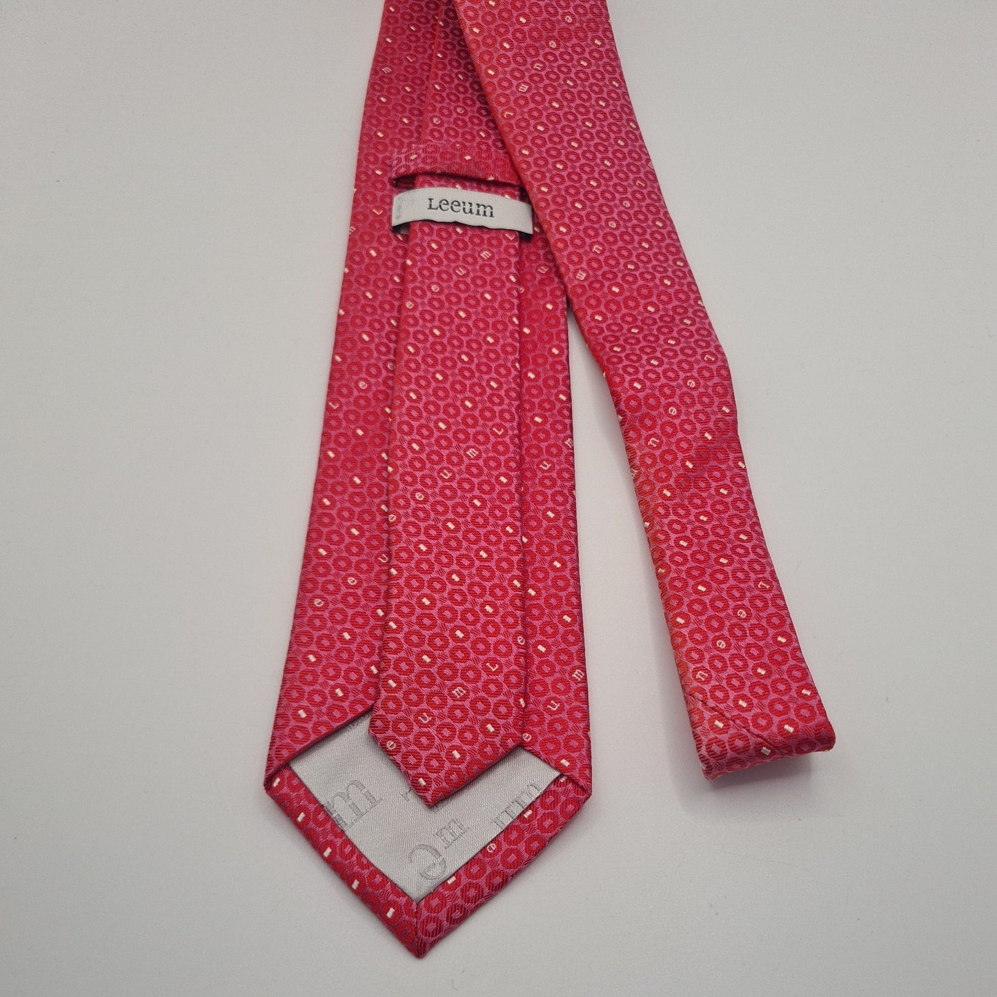 Leeum Geometric Mens Silk Tie Classic Designer Necktie Formal Business Geometric Vintage Mens Tie UK BX8