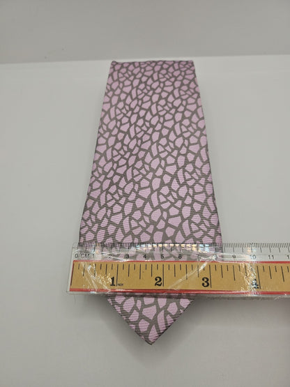 Rare Land Rover Pink Print Mens Silk Tie Wedding Formal Neck Tie BX18