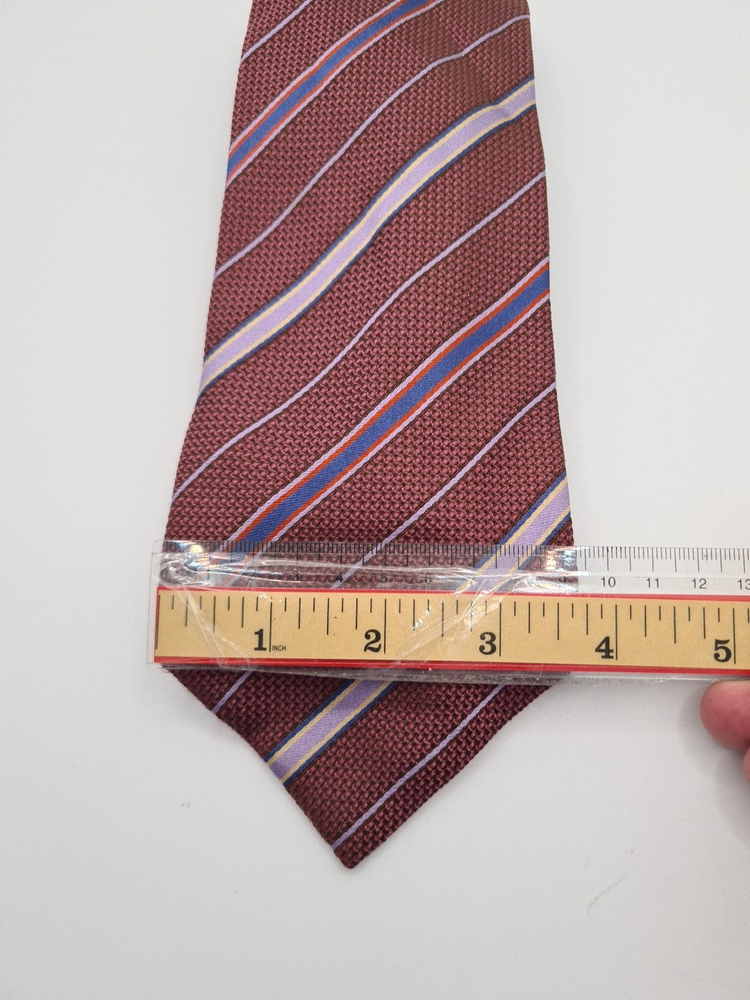 Carnival De Venise Retro Stripe Mens Silk Tie Classic Designer Necktie Striped Vintage Mens Tie UK BX13