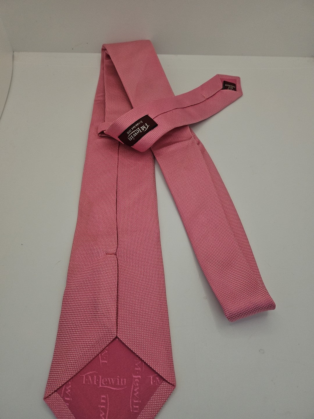 Pink Tarot Graphic Tie | Reworked Vintage Mens Tie UK | Statement Novelty BX13