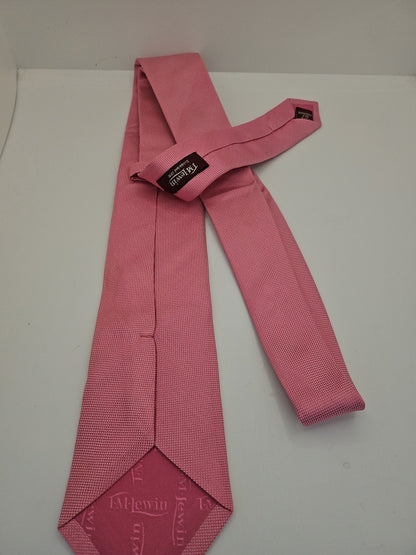 Pink Tarot Graphic Tie | Reworked Vintage Mens Tie UK | Statement Novelty BX13