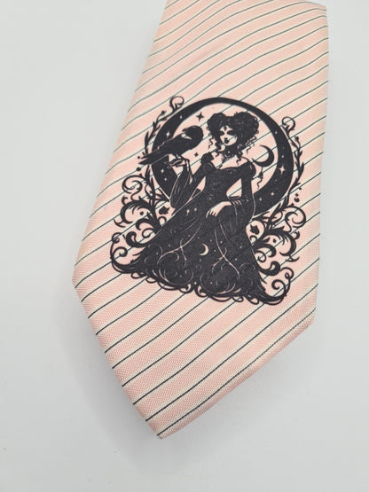 Pink Alternative Tie | Reworked Vintage Mens Tie UK | Statement Novelty Vintage Mens Tie UK BX13