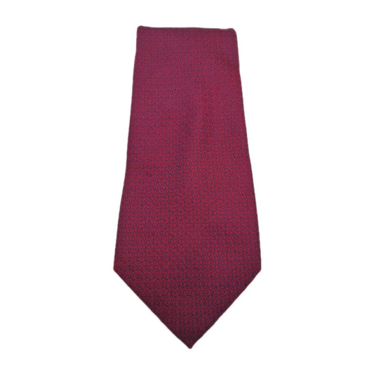 Charles Tyrwhitt Red Pattern Business Mens Silk Tie Classic Formal Necktie Vintage Mens Tie UK BX14