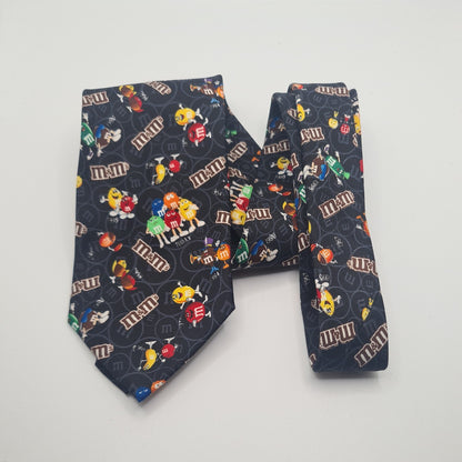 M & M's Sweets Mens Silk Tie Classic Designer Necktie Formal Business Vintage Mens Tie UK BX8