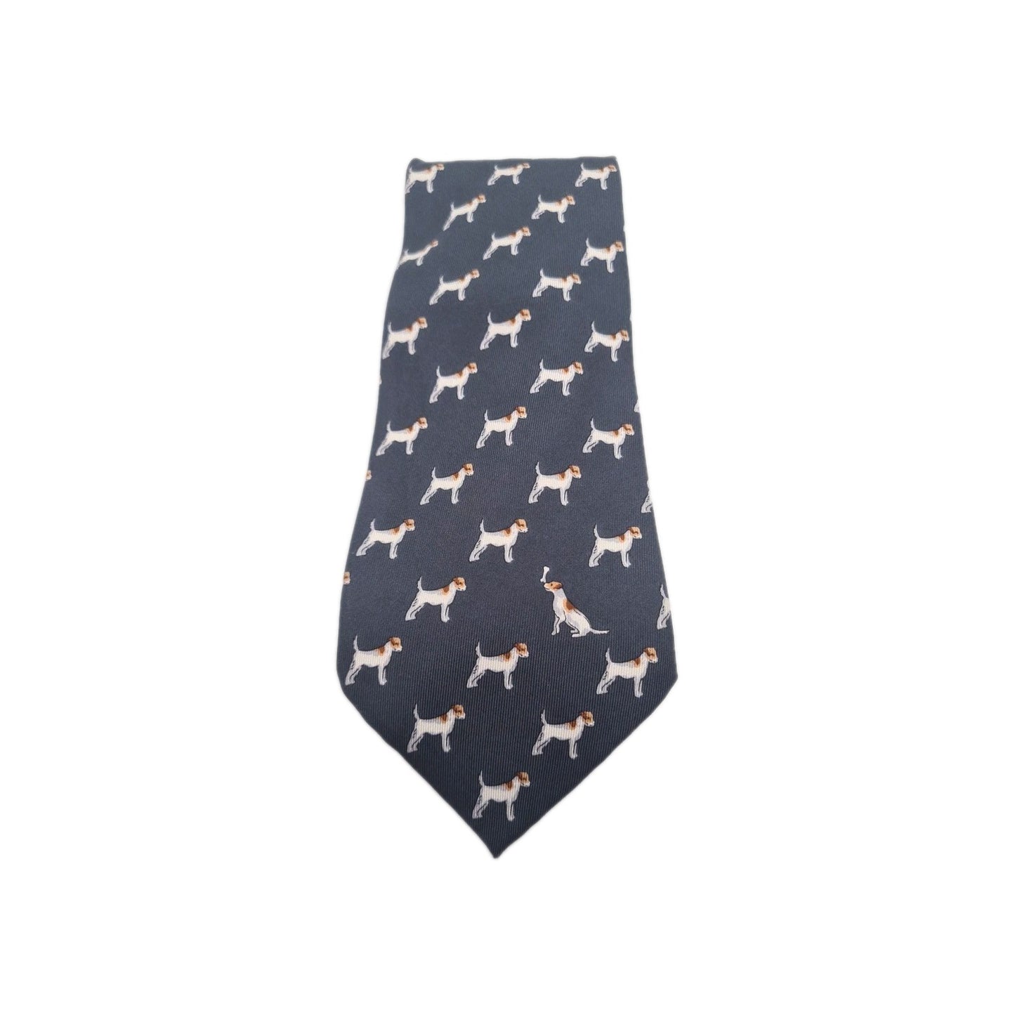 Thomas Pink Dog pattern Mens Silk Tie Classic Designer Necktie Formal Vintage Mens Tie UK BX4
