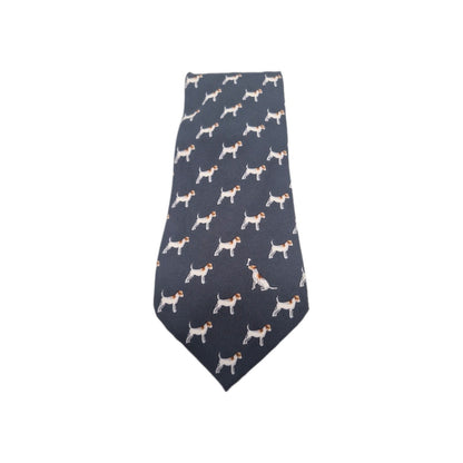 Thomas Pink Dog pattern Mens Silk Tie Classic Designer Necktie Formal Vintage Mens Tie UK BX4