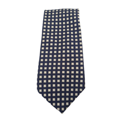 John Lewis Blue Geometric Square Mens Silk Tie Classic Designer Necktie Geometric Vintage Mens Tie UK BX8