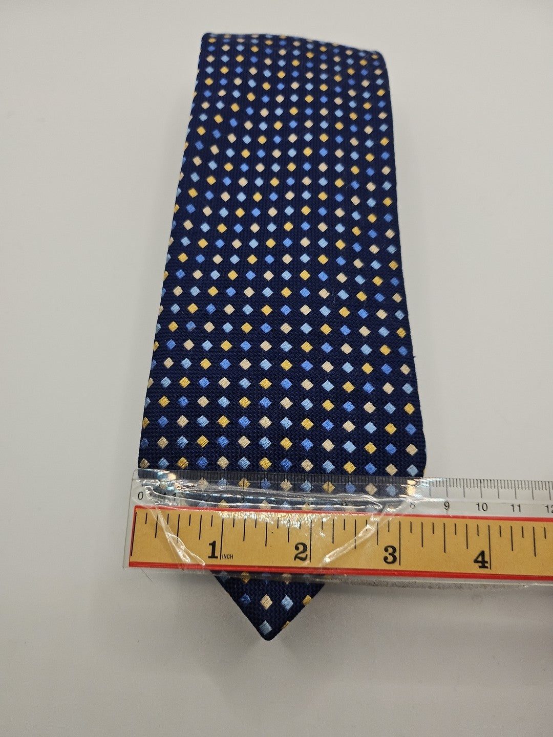 Charles Tyrwhitt Blue Diamond Mens Silk Tie Wedding Formal Neck Tie BX15