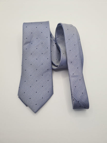 Moss Blue Cross Pattern Mens Silk Tie Classic Designer Necktie Vintage Mens Tie UK BX12