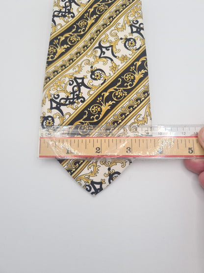 Past Times Vintage Pattern Mens Silk Tie Classic Designer Necktie Formal Vintage Mens Tie UK BX9