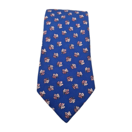 Hilditch & Key Blue Flower Mens Silk Tie Classic Designer Necktie Formal Vintage Mens Tie UK BX6