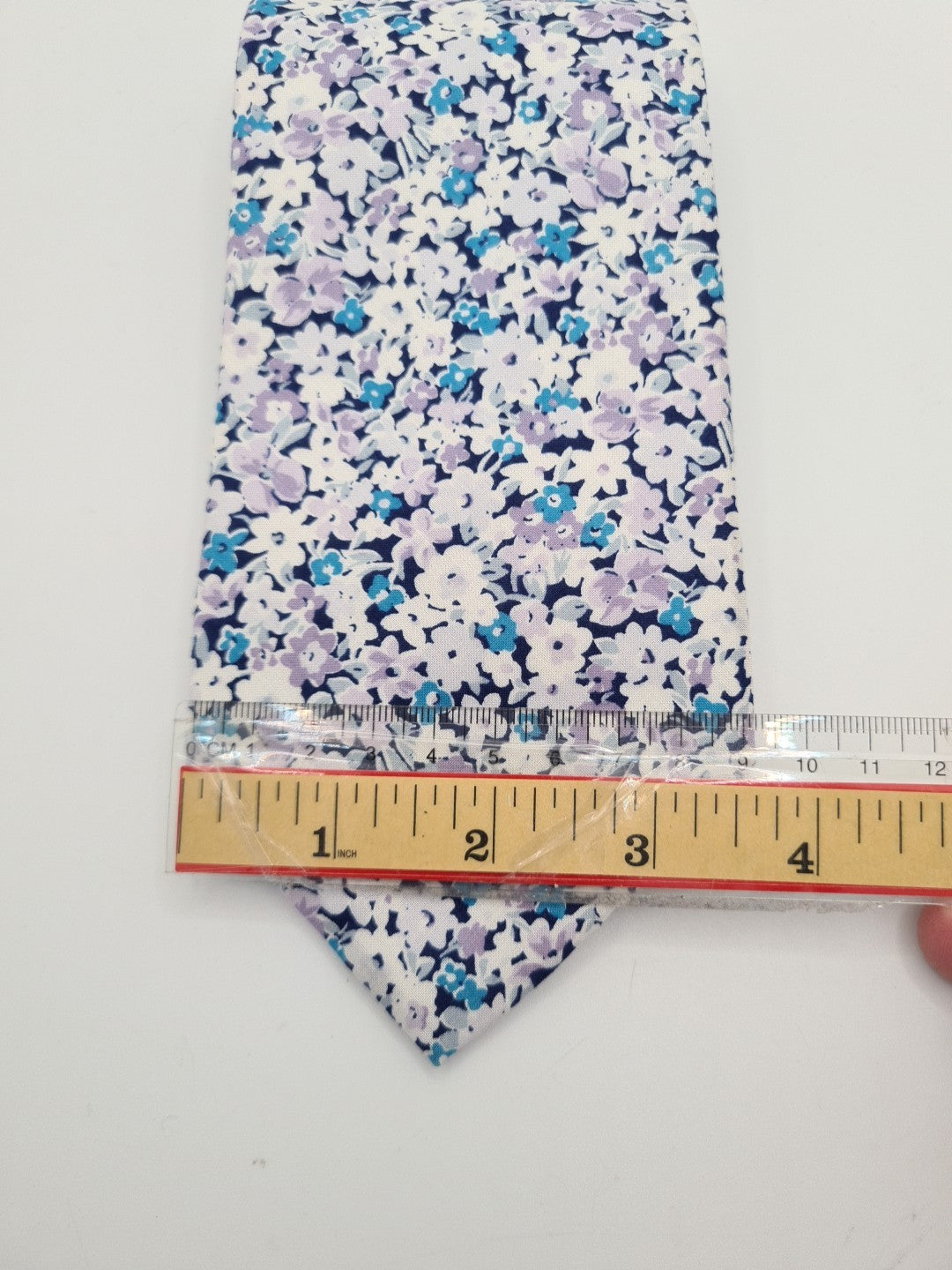 Boden Floral Pattern Blue Mens Silk Tie Classic Designer Necktie Vintage Mens Tie UK BX4