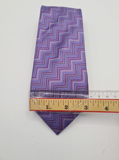 John Lewis retro Pattern purple Mens Silk Tie Classic Designer Necktie Vintage Mens Tie UK BX13