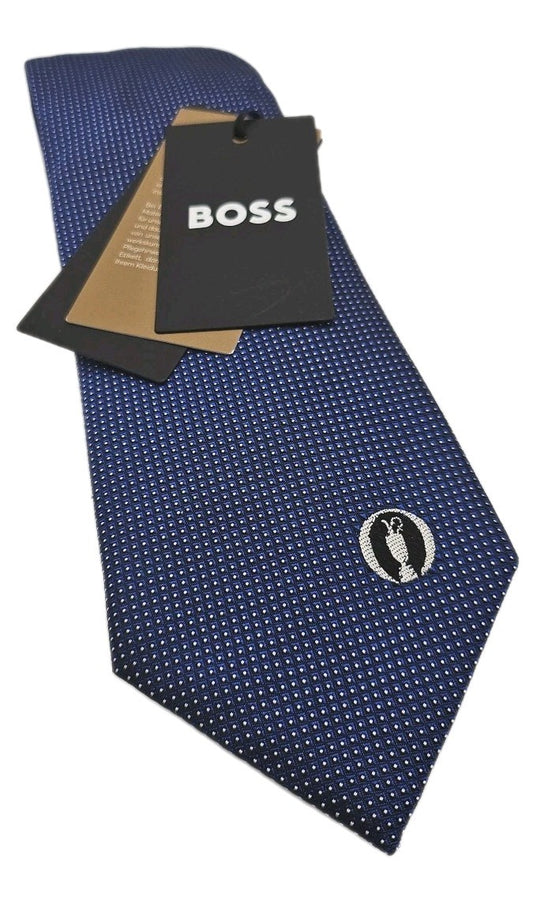 Hugo Boss Rare The Open 147TH Carnoustie NWT Mens Silk Tie Neck Tie BX17