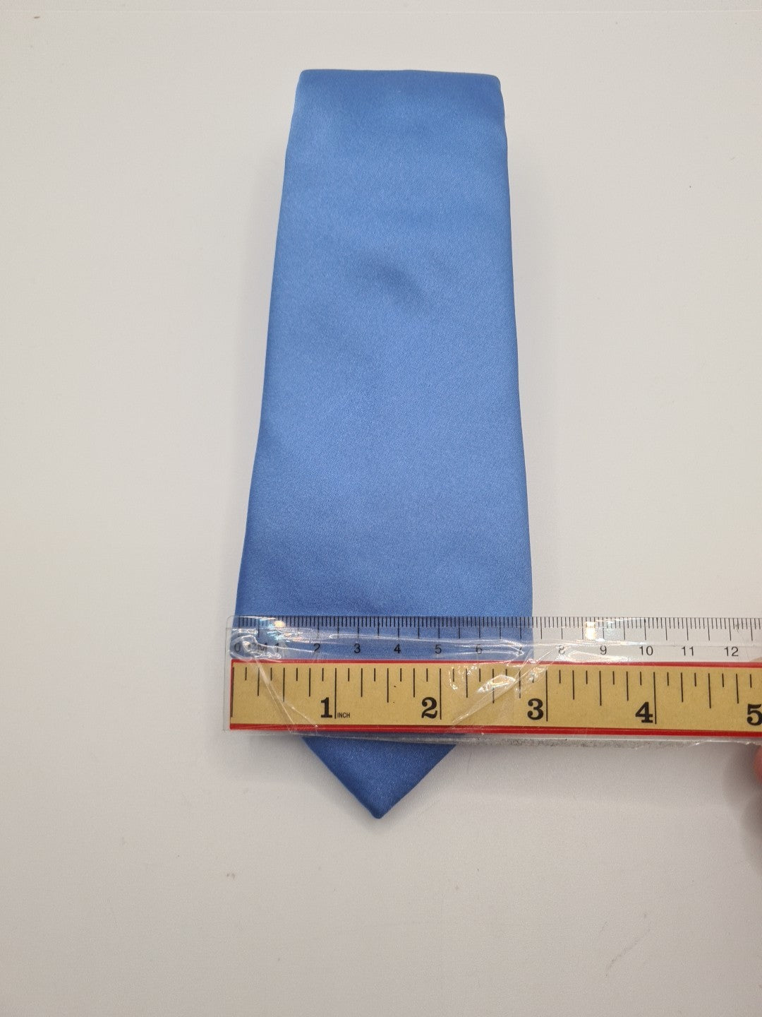 Gieves & Hawkes Plain Blue Mens Silk Tie Classic Designer Necktie Vintage Mens Tie UK BX12