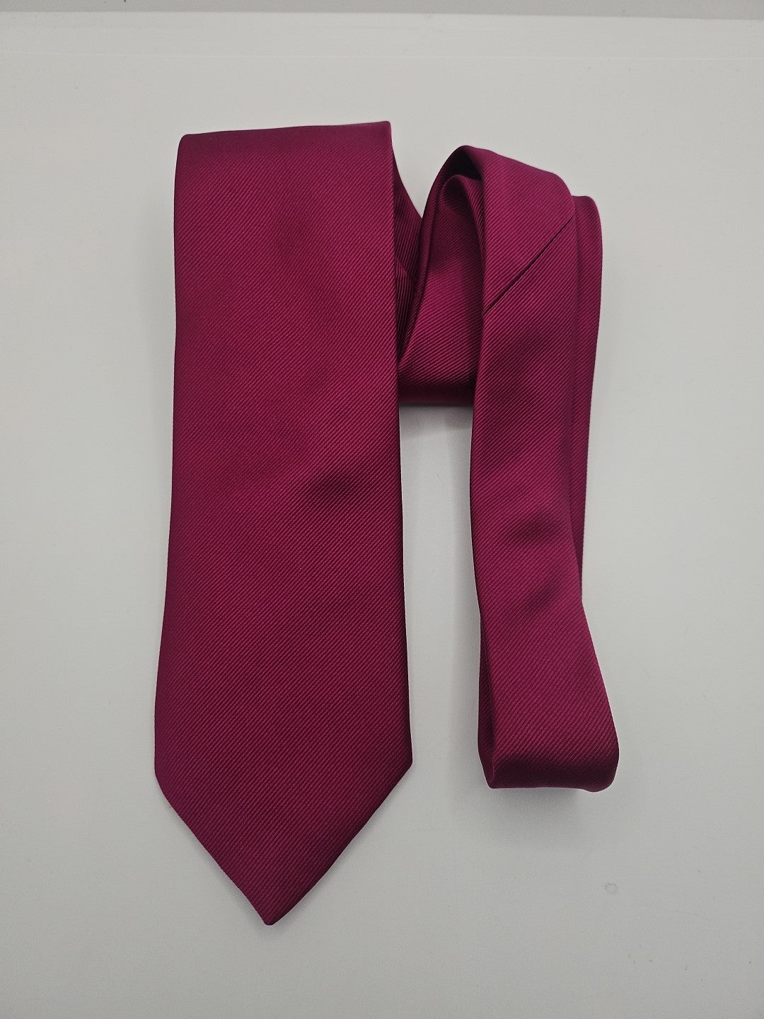 Moss London plain Purple Mens Silk Tie Wedding Formal Neck Tie BX16