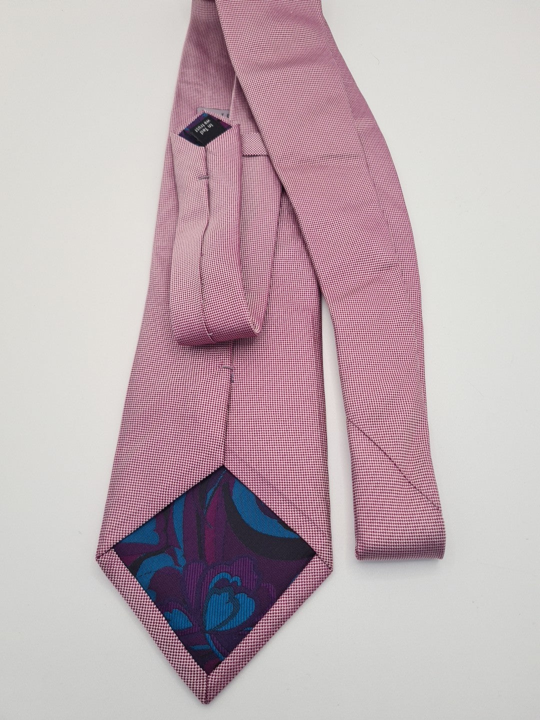 Purple Tarot Lovers Tie | Reworked Vintage Mens Tie UK | Statement Novelty Vintage Mens Tie UK BX13