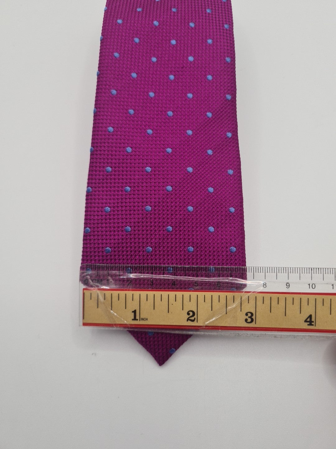 Moss 1851 Purple Spotty Mens Silk Tie Classic Designer Necktie Formal Spotted Vintage Mens Tie UK BX10