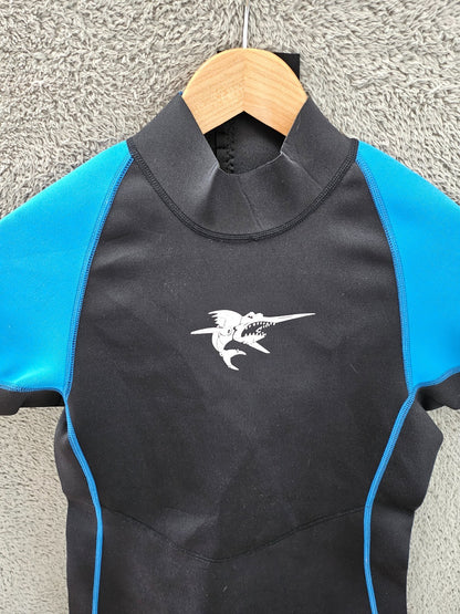 TWF Kids K8 Age 7/8 yrs 2.5MM Shorty wetsuit Surf Swim Paddle Holiday KW176