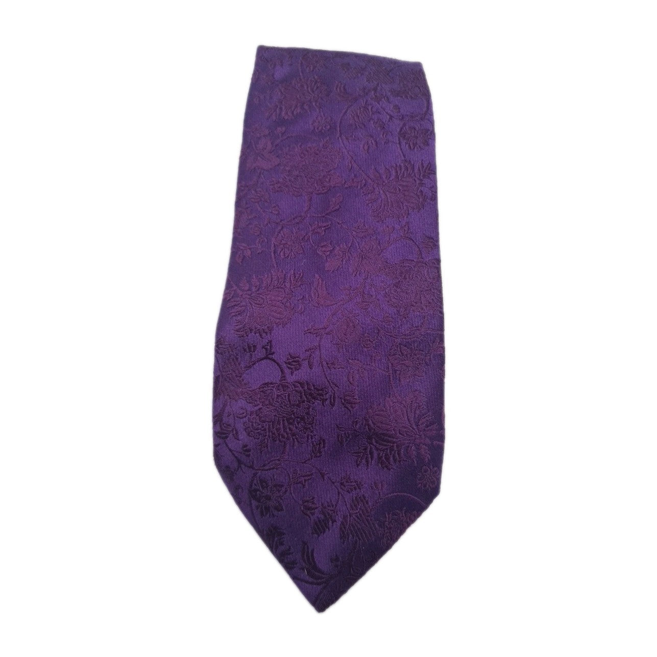 Thomas Pink Purple Floral Mens Silk Tie Classic Designer Necktie Formal Vintage Mens Tie UK BX10