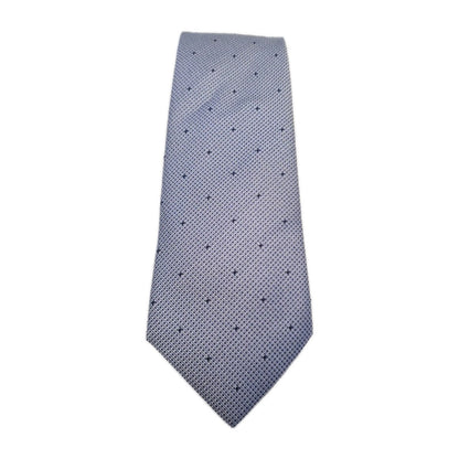Moss Blue Cross Pattern Mens Silk Tie Classic Designer Necktie Vintage Mens Tie UK BX12