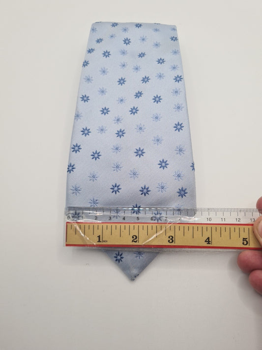 Thomas Pink Blue flower Mens Silk Tie Classic Designer Necktie Formal Vintage Mens Tie UK BX9