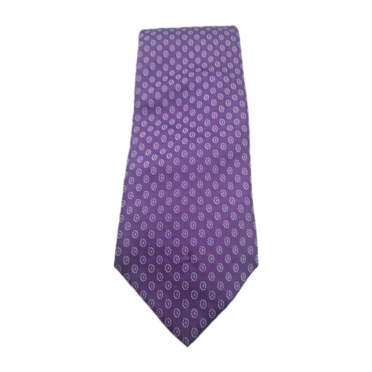 Hugo Boss Purple Abstract Mens Silk Tie Classic Designer Necktie Formal Vintage Mens Tie UK BX9