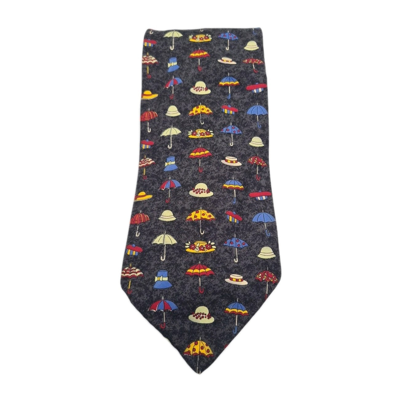 Paul Smith Black Holiday Theme Novelty Silk Tie | Designer Mens Tie UK  BX10