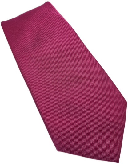 Hawes & Curtis Magenta Pink Textured Silk Tie