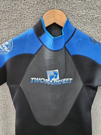 Bare Feet XL Age 12/13 Yrs 2.5MM Shorty wetsuit Surf Swim Paddle Holiday KW166