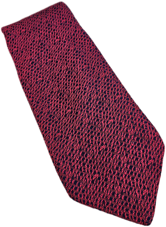 Charles Tyrwhitt Silk Tie Mens Pink Navy Geometric Designer Wedding Necktie BX26