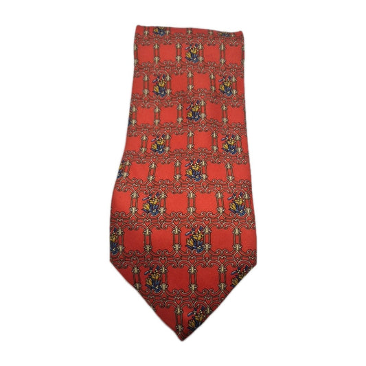 Vintage Dupont Paris Flower Pattern Mens Silk Tie Classic Designer Necktie Vintage Mens Tie UK BX11