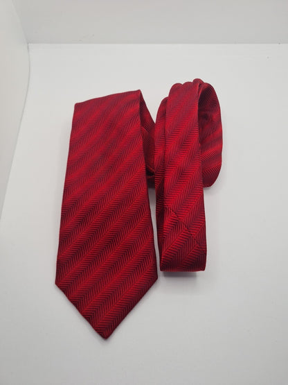 Thomas Pink Red Stripe Mens Silk Tie Classic Designer Necktie Formal Striped Vintage Mens Tie UK BX10
