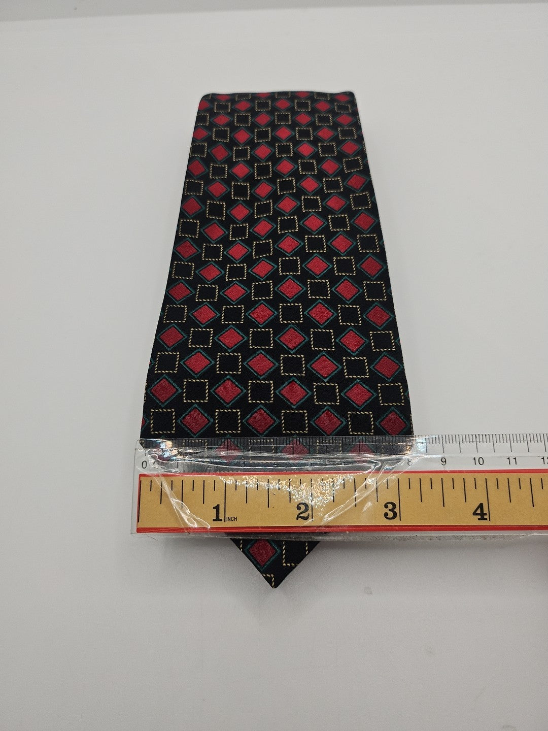 Liberty Black Diamond Geometric Mens Silk Tie Wedding Formal Neck Tie BX13