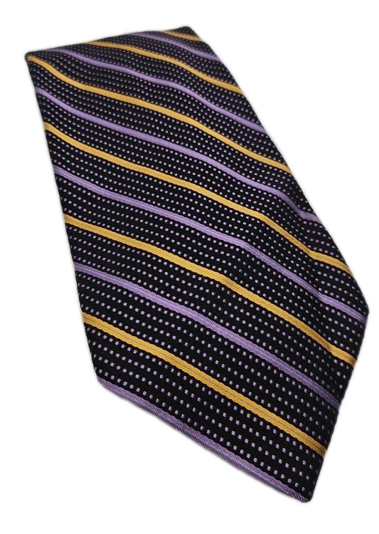 Valentino Striped Retro Pattern Mens Silk Tie Wedding Formal Neck Tie BX11