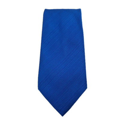 John Lewis Plain Blue stripe Mens Silk Tie Classic Designer Necktie Striped Vintage Mens Tie UK BX8