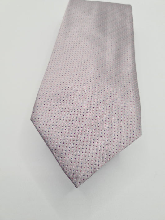 Charles Tyrwhitt Silver Dotted Wedding Mens Silk Tie Classic Formal Necktie Spotted Vintage Mens Tie UK BX14