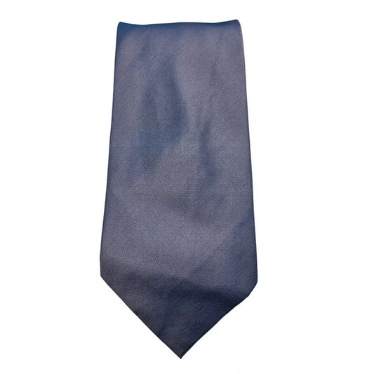 Moss Men's Two Tone Blue Silk Wedding formal Neck tie