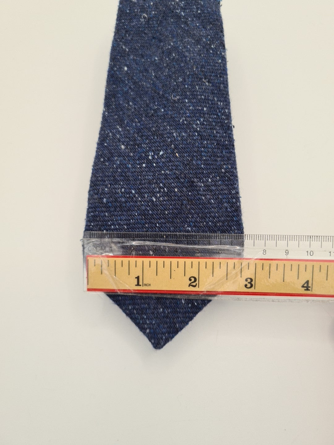 Charles Tyrwhitt Blue Wool / Silk Woven Tie | Designer Mens Tie UK Vintage Mens Tie UK BX13