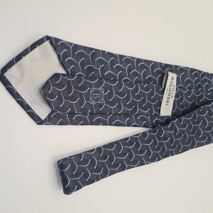 Villa Bolgheri Mens Silk Tie Classic Designer Necktie Formal Business Vintage Mens Tie UK BX8